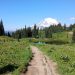 Mount Rainier from Naches Peak Loop Trail